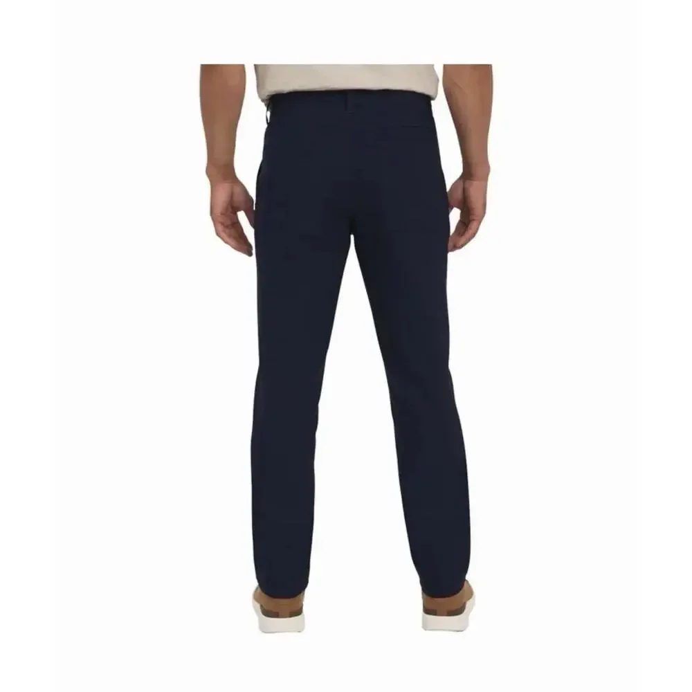 Weatherproof Vintage Men's Active Stretch Straight Fit Tech Pant 32W x 34L Blue